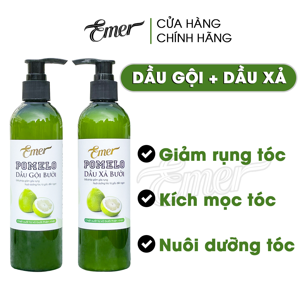 Dầu gội dầu xả Emer
