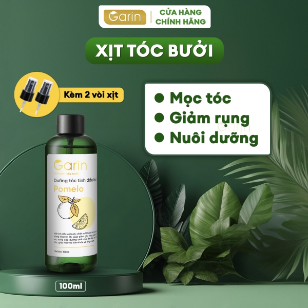 Nước Xịt Tinh Dầu Bưởi Kích Mọc Tóc, Giảm Rụng Tóc Pomelo Emer 100ml